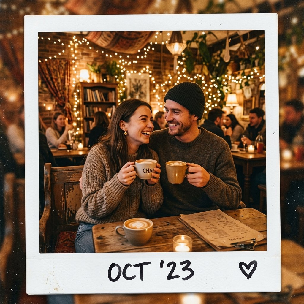 Cozy coffee dates
